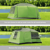 Two Room Dome Tent - Spacious Porch, Fits 4-8 People, Enjoy camping with family or friends in our Outsunny Two Room Dome Tent. Comfortably fits 4-8 people with a spacious porch. Perfect for outdoor adventures!