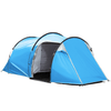 2-3 Person Tunnel Tent - Perfect for Adventures, Discover the Outsunny 2-3 Person Tunnel Tent with Vestibule, ideal for camping, hiking, and festivals. Spacious two-room design with ample storage.