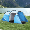 2-3 Person Tunnel Tent - Perfect for Adventures, Discover the Outsunny 2-3 Person Tunnel Tent with Vestibule, ideal for camping, hiking, and festivals. Spacious two-room design with ample storage.