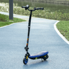 120W Folding Electric Scooter for Kids 7-14 - Blue, Explore with the HOMCOM Folding Electric Scooter - perfect for 7-14 yr olds. Features 120W motor, LED headlight & adjustable height. Safe & stylish ride.