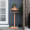 PawHut 130cm Wooden Bird Feeder – Stylish Garden Decor, Enhance your garden with the PawHut Wooden Bird Feeder. Durable, decorative, and perfect for attracting birds to your yard.