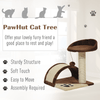 Cat Tree Activity Centre with Scratcher Post, Keep your cat entertained with our PawHut Cat Tree Centre. Features sisal scratching posts, hanging ball & more for endless fun. Perfect for any feline friend.