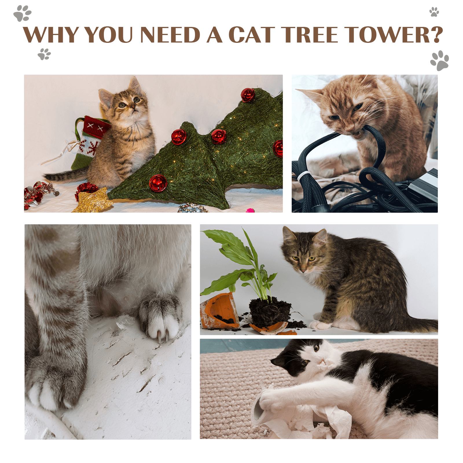 Cat Tree Activity Centre with Scratcher Post, Keep your cat entertained with our PawHut Cat Tree Centre. Features sisal scratching posts, hanging ball & more for endless fun. Perfect for any feline friend.