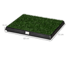 Indoor Pet Dog Toilet Mat with Tray - Easy Cleanup, Discover the Indoor Pet Dog Toilet Mat with Tray, an innovative 2-layer design with training grass for safe, convenient potty solution for your furry friend.