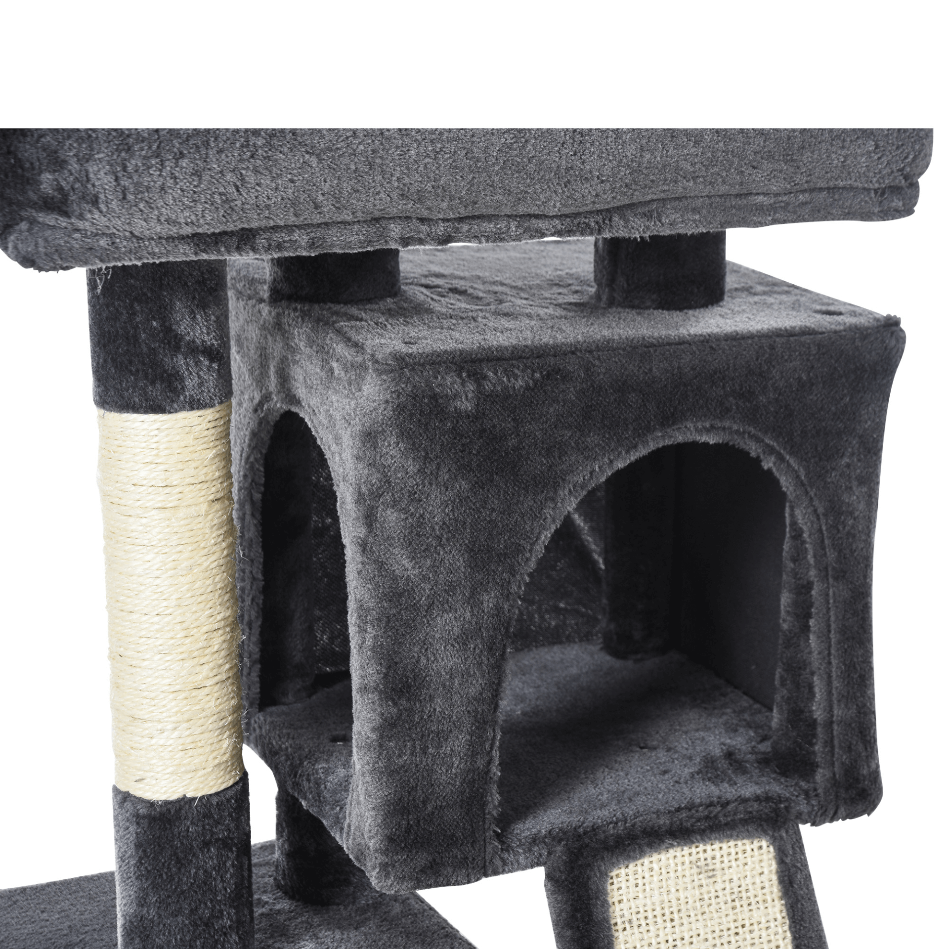 Pawhut Cat Tree - Multi-Level Indoor Activity Center, Enhance your cat's playtime with Pawhut Cat Tree featuring cozy perches and scratching posts, perfect for indoor cats.