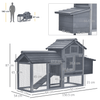 PawHut Small Chicken Coop with Run - Secure & Spacious, Discover the PawHut Small Chicken Coop, a secure hen house with run and nesting box, perfect for cozy and safe poultry living.