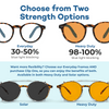 Lennon Blue Light Glasses - Block 30-50% HEV Protect eyes with Lennon Blue Light Glasses. Ideal for 1-6 hrs screen time daily. Minimizes color distortion & blocks harmful blue light.