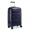 KONO 20-24-28” Navy Hard Shell Luggage Set, Durable 3-piece suitcase set with TSA lock, 360° wheels, and premium polypropylene material for ultimate travel convenience.