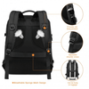 Kono High-capacity Cabin Bag Travel Backpack - Black, Discover Kono's Multi-level High-capacity Cabin Bag Backpack. Waterproof, easy to clean, 30L capacity, ideal for travel, business & daily use.