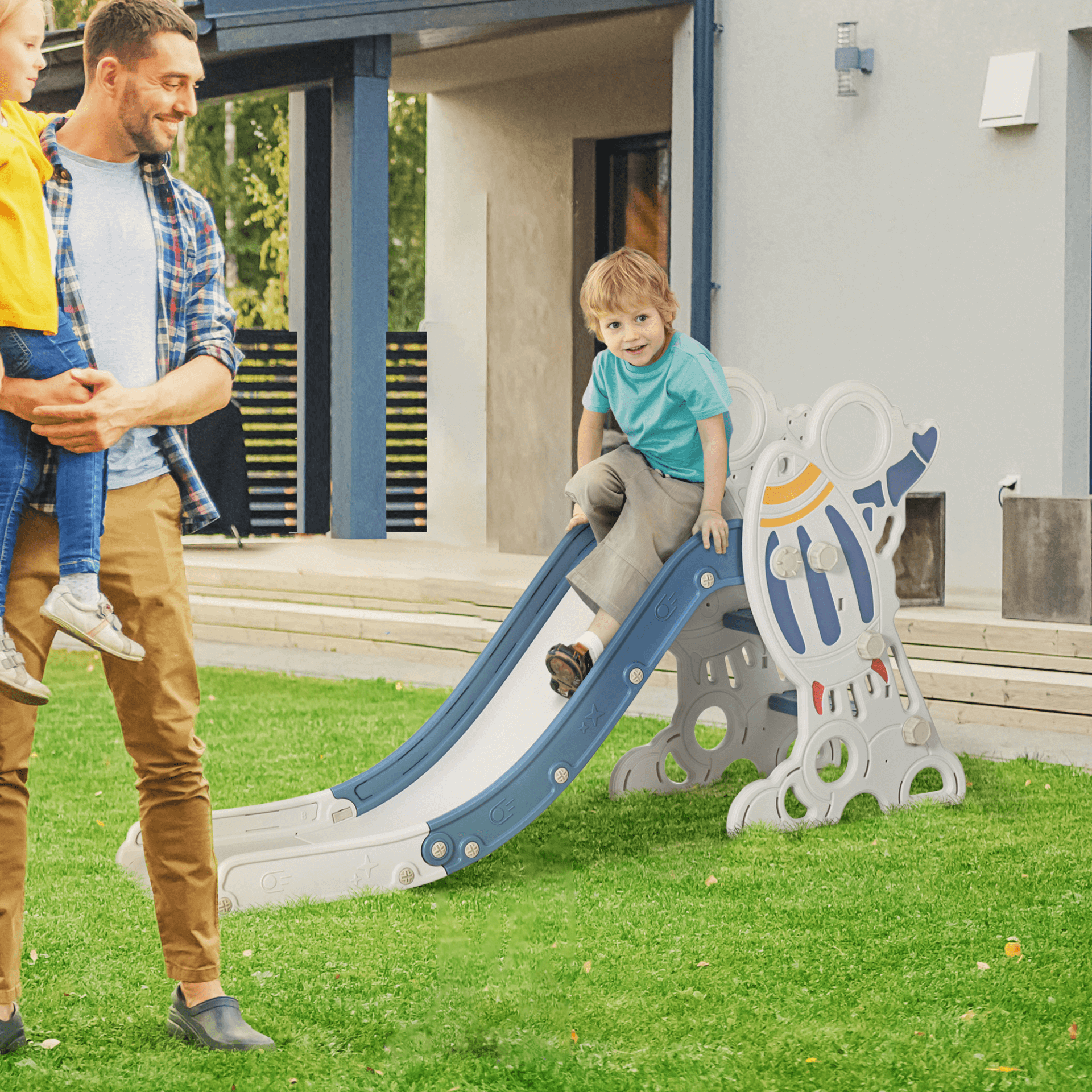 AIYAPLAY Kids Slide - Indoor Space Fun for Toddlers, Discover the AIYAPLAY Kids Slide, where space-themed play meets safety for toddlers aged 1.5-3 years. Endless fun awaits!