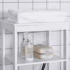 Kleankin Tall Bathroom Cabinet - Slimline Storage Solution, Maximize space with this durable, versatile cabinet—perfect for towels, toiletries, and more in any room. Ideal for compact areas.