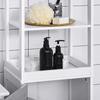 Kleankin Tall Bathroom Cabinet - Slimline Storage Solution, Maximize space with this durable, versatile cabinet—perfect for towels, toiletries, and more in any room. Ideal for compact areas.