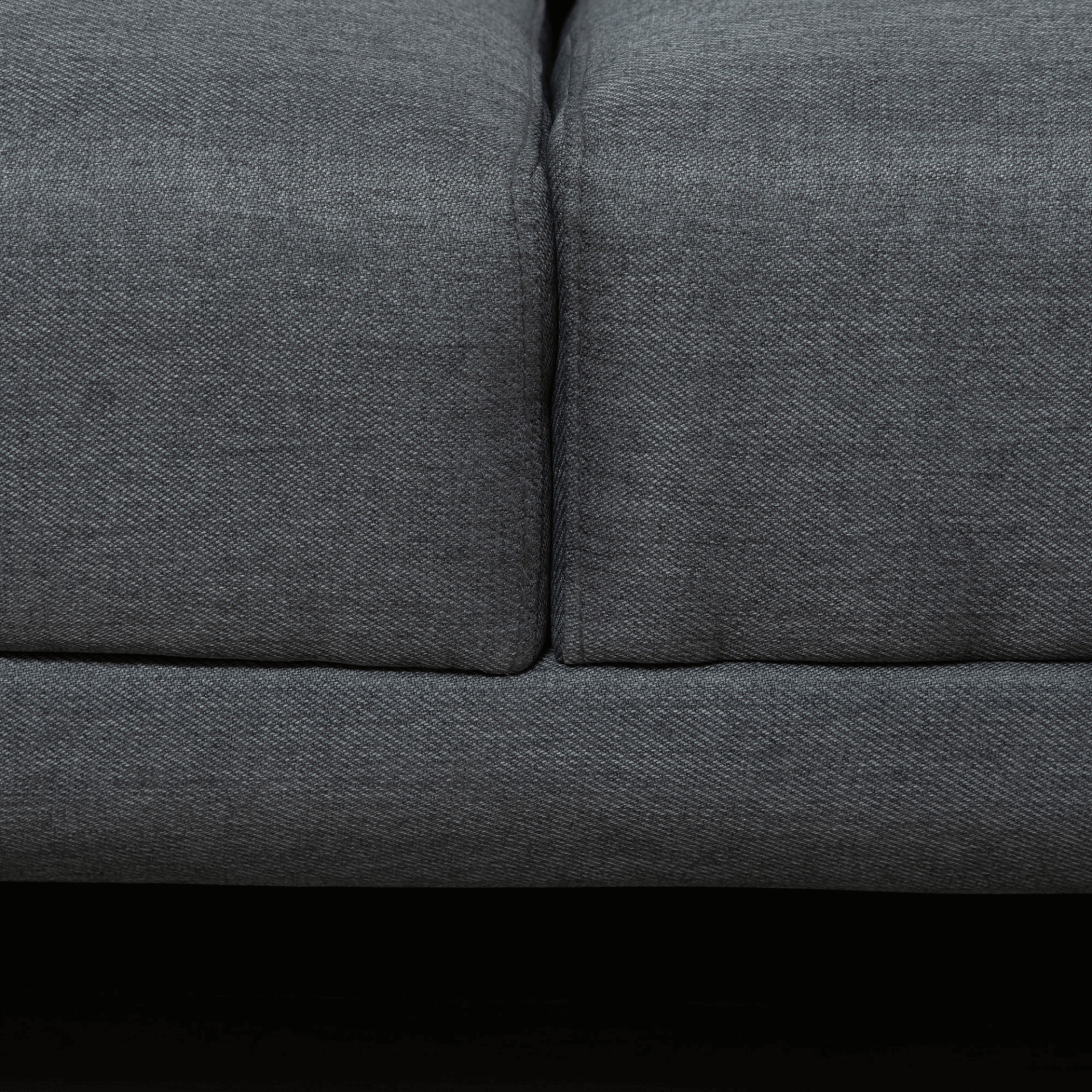 Dark Grey L Shaped Sofa with Adjustable Headrests, Upgrade your living room with the stylish Dark Grey Fabric L Shaped Corner Sofa featuring adjustable headrests for ultimate comfort. Perfect for any home.