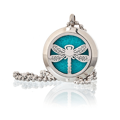 Aromatherapy Diffuser Necklace - Dragonfly 25mm, Elevate your style and well-being with our Aromatherapy Diffuser Necklace. Enjoy essential oils on the go for lasting scent and positive health benefits.