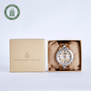 Premium Eco-Friendly Sandalwood Wood Watch for Men, Discover stylish durability with The Sandalwood, a handmade, eco-friendly chronograph watch crafted from recycled Zebrawood.