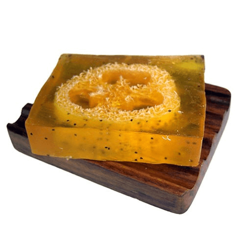 Handmade Lime & Thyme Loofah Soap Loaf | Exfoliating Soap, Refresh and revitalize your skin with our handmade Lime & Thyme Loofah Soap Loaf, crafted with natural ingredients and essential oils.