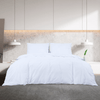 White Duvet Cover Set 140x200 cm - 100% Cotton, Experience ultimate comfort and elegance with our 100% cotton white duvet cover set 140x200 cm. Perfect for a restful night's sleep.