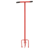 Garden Claw Red Steel - Cultivate with Ease, Maintain your garden beds effortlessly with the vidaXL Garden Claw Red Steel. Durable, ergonomic, and suited for all soil types.