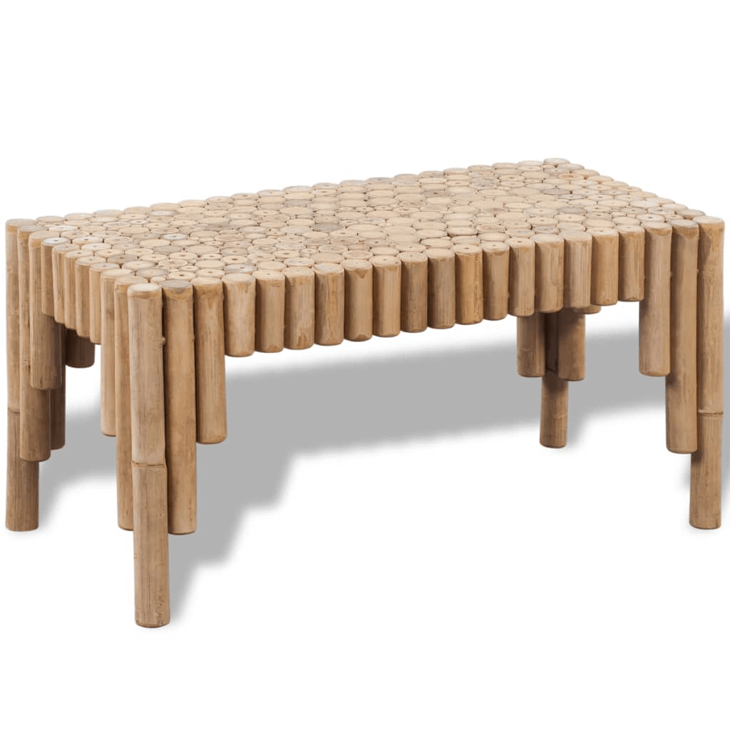 Bamboo Coffee Table | Tropical Living Room Decor, Elevate your living space with our vidaXL Bamboo Coffee Table. Designed for durability and charm, it's perfect to add a tropical flair to your home.