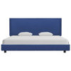 King Size Bed Frame Blue Fabric - Sturdy & Elegant, Upgrade your bedroom with our vidaXL 150x200 cm blue fabric king size bed frame. Stylish, durable, and a perfect centerpiece for any decor.