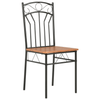 Sleek Dining Chairs 2 pcs - Industrial Style, Elevate your dining with our industrial-style chairs. Perfect blend of MDF durability and sleek design. Ideal for any space.