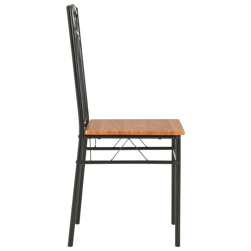 Sleek Dining Chairs 2 pcs - Industrial Style, Elevate your dining with our industrial-style chairs. Perfect blend of MDF durability and sleek design. Ideal for any space.