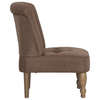 Elegant French Chairs - Brown Fabric 2-Pack Add charm with vidaXL's French Chairs. Perfect for any room, their timeless design enhances your home's elegance effortlessly.