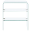 Modern Coffee Table - Tempered Glass, 50x40x56 cm, Upgrade your room with our durable, stylish coffee table made from tempered glass. Perfect for a sleek, contemporary look.