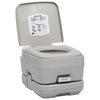 Portable Camping Toilet Grey 10+10 L - Convenient and Sturdy, Introducing the Portable Camping Toilet Grey 10+10 L – the Perfect Companion for Outdoor Adventures. Made from Strong High-Density Polyethylene PP Material.