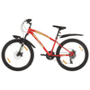 26" Red Mountain Bike 21-Speed | Off-Road Adventure, Tackle any terrain with the vidaXL 26" Mountain Bike. 21-speed, sturdy frame & smooth shifting for ultimate off-road cycling. Perfect for adventurers.