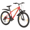 26" Red Mountain Bike 21-Speed | Off-Road Adventure, Tackle any terrain with the vidaXL 26" Mountain Bike. 21-speed, sturdy frame & smooth shifting for ultimate off-road cycling. Perfect for adventurers.