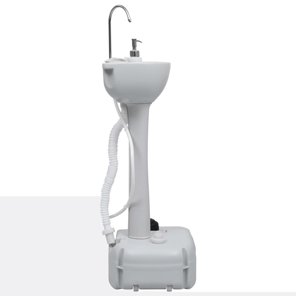 Portable Camping Handwash Stand | vidaXL, Discover the vidaXL Portable Camping Handwash Stand with Tent. Ideal for outdoor adventures, ensuring hygiene & privacy. Compact & convenient design.