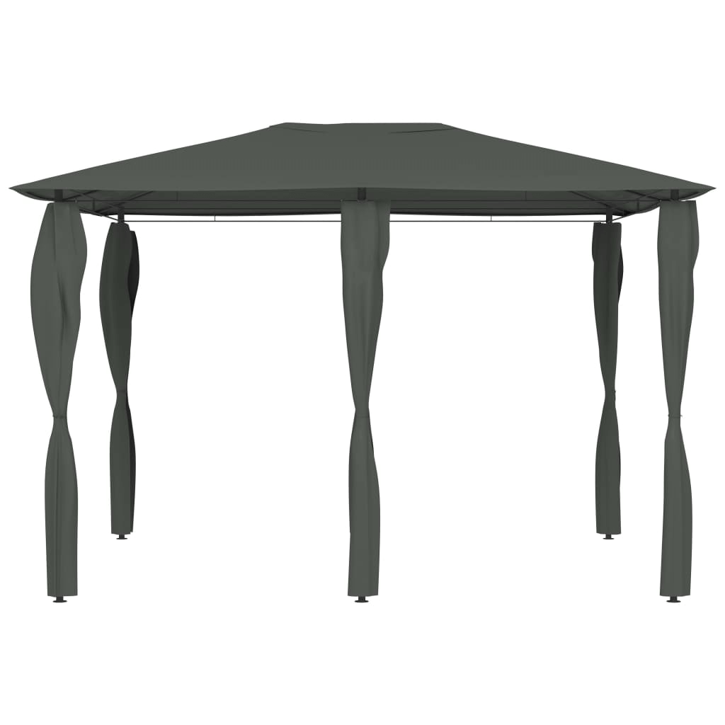 Durable Gazebo 3x4m | Anthracite Steel Construction, Elevate outdoor gatherings with our vidaXL Gazebo. Solid steel, 160 g/m² roof, perfect for any event.