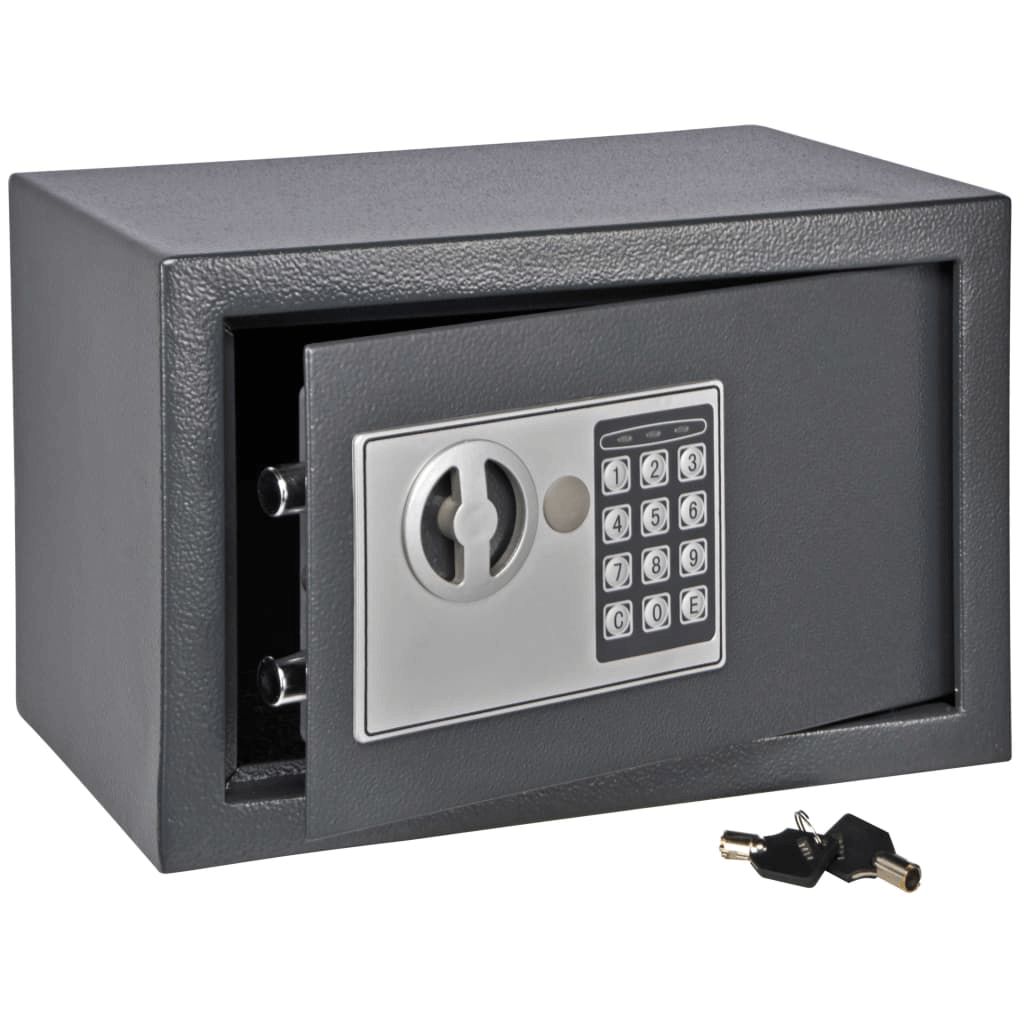 Secure Electric Lock Safe - Protect Your Valuables Ensure the safety of your belongings with our HI Safe featuring a sturdy steel build, 2-bolt locking, and digital access.