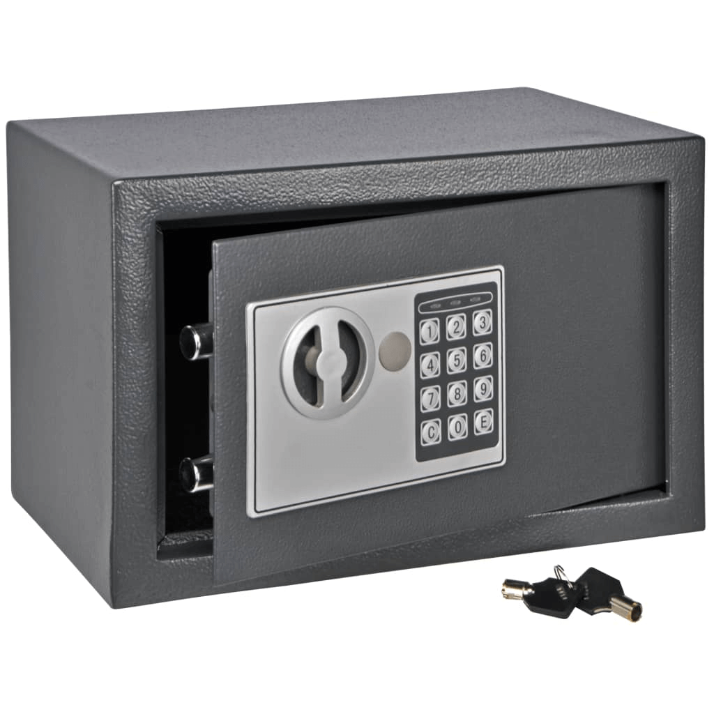 Secure Electric Lock Safe - Protect Your Valuables Ensure the safety of your belongings with our HI Safe featuring a sturdy steel build, 2-bolt locking, and digital access.