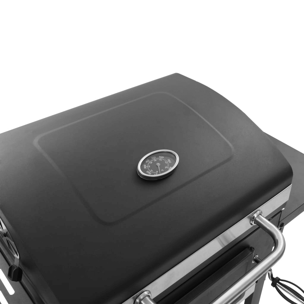 Charcoal BBQ Grill with Shelf - Gourmet Outdoor Cooking, Elevate backyard gatherings with the vidaXL Charcoal BBQ Grill. Versatile, stylish, and durable for the best outdoor cookouts.