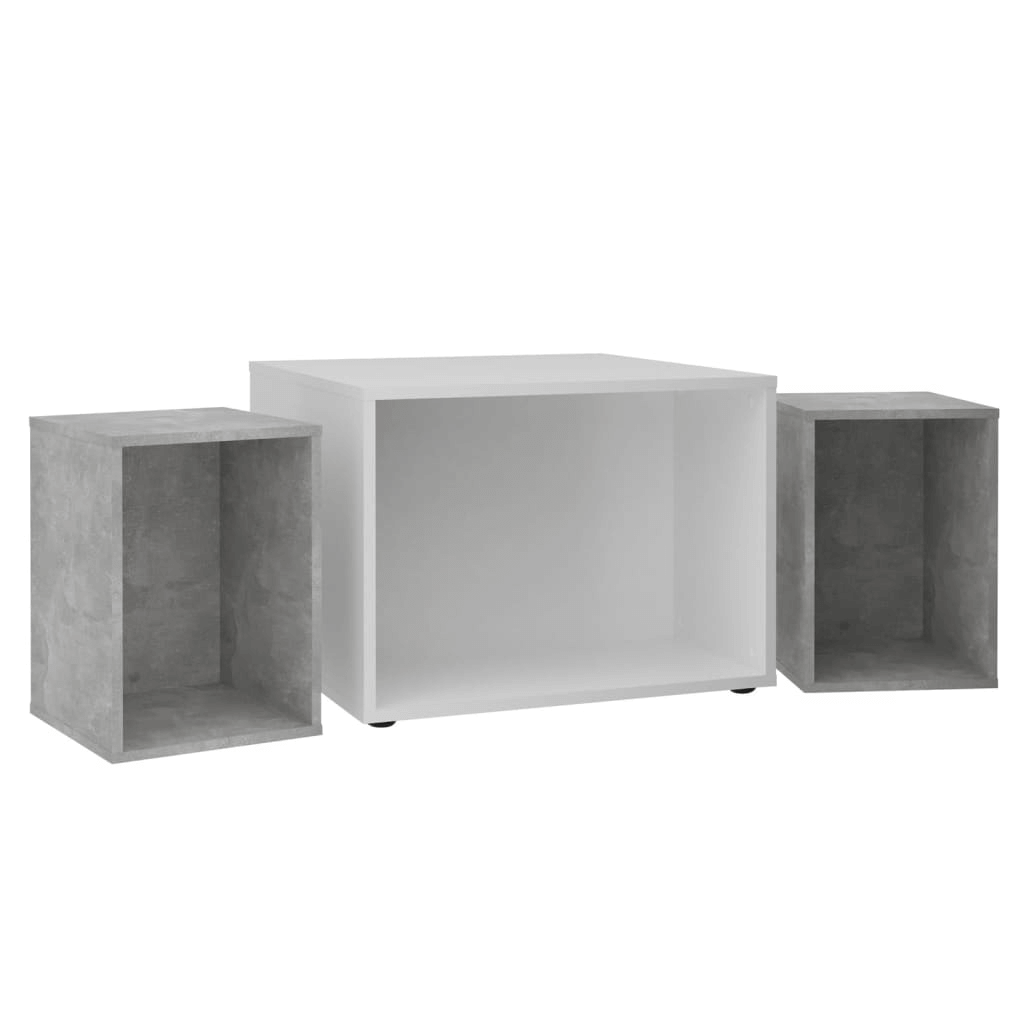 FMD Modern Coffee Table Set - Stylish & Versatile, Upgrade your living space with FMD's stylish coffee table set, featuring a sleek design and easy assembly. Made in Germany.