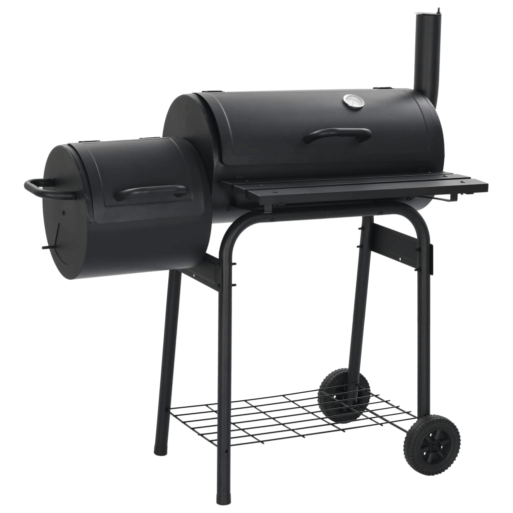 Classic Charcoal BBQ Offset Smoker | vidaXL, Elevate outdoor cooking with the vidaXL Charcoal BBQ Offset Smoker. Perfect for grilling and smoking, ensuring flavorful results.