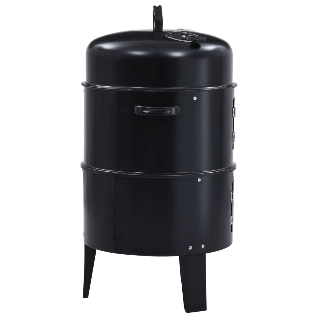 3-in-1 Charcoal Smoker BBQ for All Your Outdoor Needs, Explore the versatility of vidaXL's 3-in-1 Charcoal Smoker BBQ Grill. Perfect for grilling, cooking & smoking. Make every outdoor event memorable.