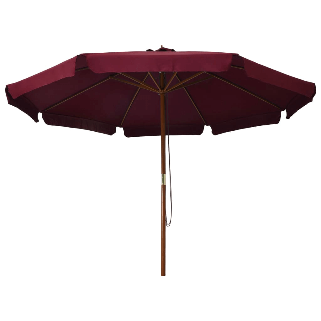 vidaXL Outdoor Parasol - Cool Burgundy Shade Create comfort outdoors with the vidaXL Burgundy Parasol. Quality materials and durable design for your perfect shade.