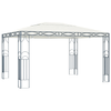 Gazebo 400x300 cm Cream - Elegant Outdoor Sunshade Shelter, Elegant Outdoor Sunshade Shelter for Events Host the perfect outdoor events with the vidaXL Gazebo 400x300 cm Cream.