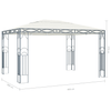 Gazebo 400x300 cm Cream - Elegant Outdoor Sunshade Shelter, Elegant Outdoor Sunshade Shelter for Events Host the perfect outdoor events with the vidaXL Gazebo 400x300 cm Cream.