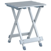 Compact Camping Stool - Versatile & Durable Elevate camping with the vidaXL Aluminium Stool. Perfect as a stool, side table, or footrest. Sturdy, durable, and folds for convenience.