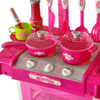 Pink Kids Playroom Toy Kitchen with Lights & Sound, Pink Kids Playroom Toy Kitchen featuring realistic lights and sound. Durable, easy to assemble, and perfect for hours of imaginative play.