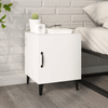 White Bedside Cabinet | Durable Engineered Wood, Discover our White Bedside Cabinet made of engineered wood. Offering ample storage and elegant design, it's durable, moisture-resistant, and easy to maintain.