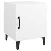 White Bedside Cabinet | Durable Engineered Wood, Discover our White Bedside Cabinet made of engineered wood. Offering ample storage and elegant design, it's durable, moisture-resistant, and easy to maintain.