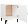 White Bedside Cabinet | Durable Engineered Wood, Discover our White Bedside Cabinet made of engineered wood. Offering ample storage and elegant design, it's durable, moisture-resistant, and easy to maintain.