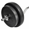 Curl Bar with Weights 30kg - Enhance Your Home Workouts