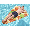 Pizza Party Floating Lounger - 188x130 cm Pool Raft, Experience ultimate relaxation with the vibrant Pizza Party Floating Lounger. Perfect for summer parties, durable, and fun!