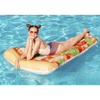 Pizza Party Floating Lounger - 188x130 cm Pool Raft, Experience ultimate relaxation with the vibrant Pizza Party Floating Lounger. Perfect for summer parties, durable, and fun!